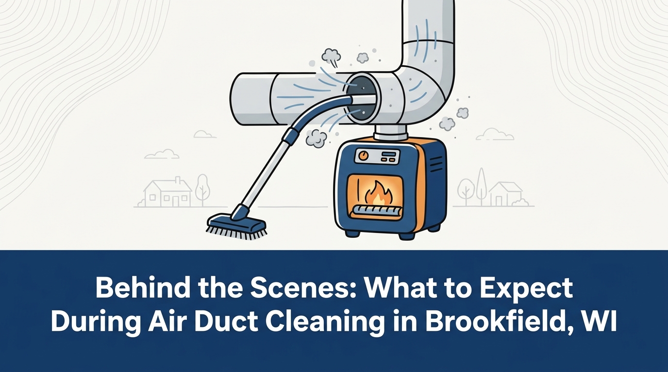 Air Duct Cleaning in a Brookfield Home: Our Process