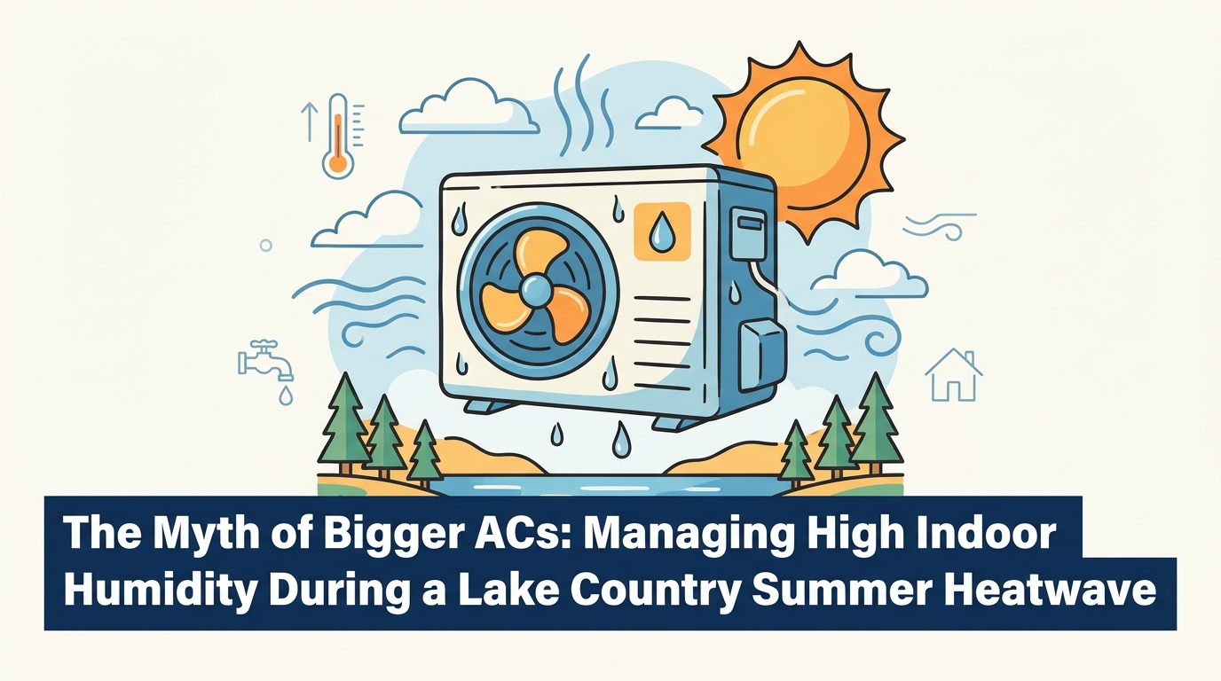 Managing High Indoor Humidity in a Lake Country Heatwave