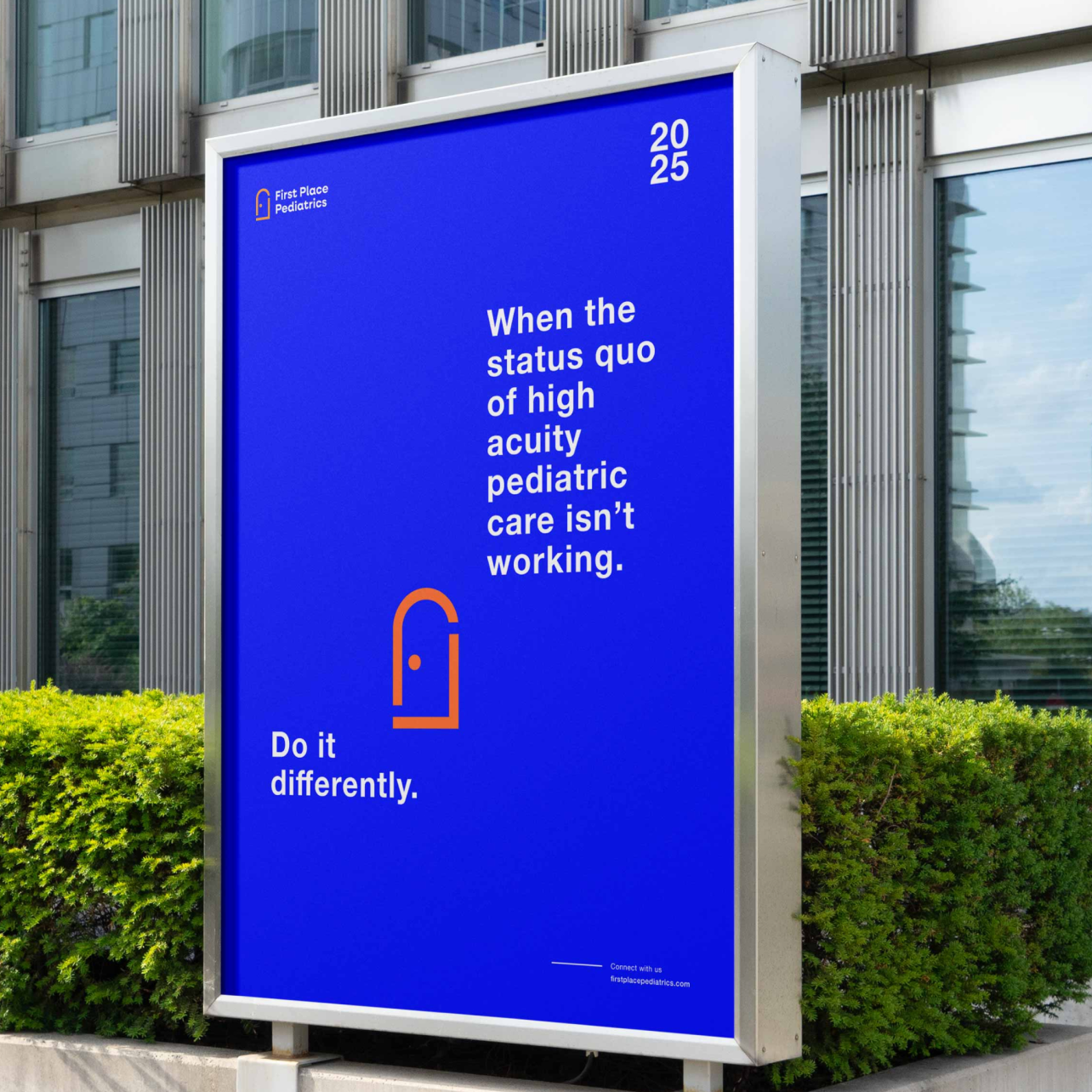 First Place Pediatrics Citylight Poster.