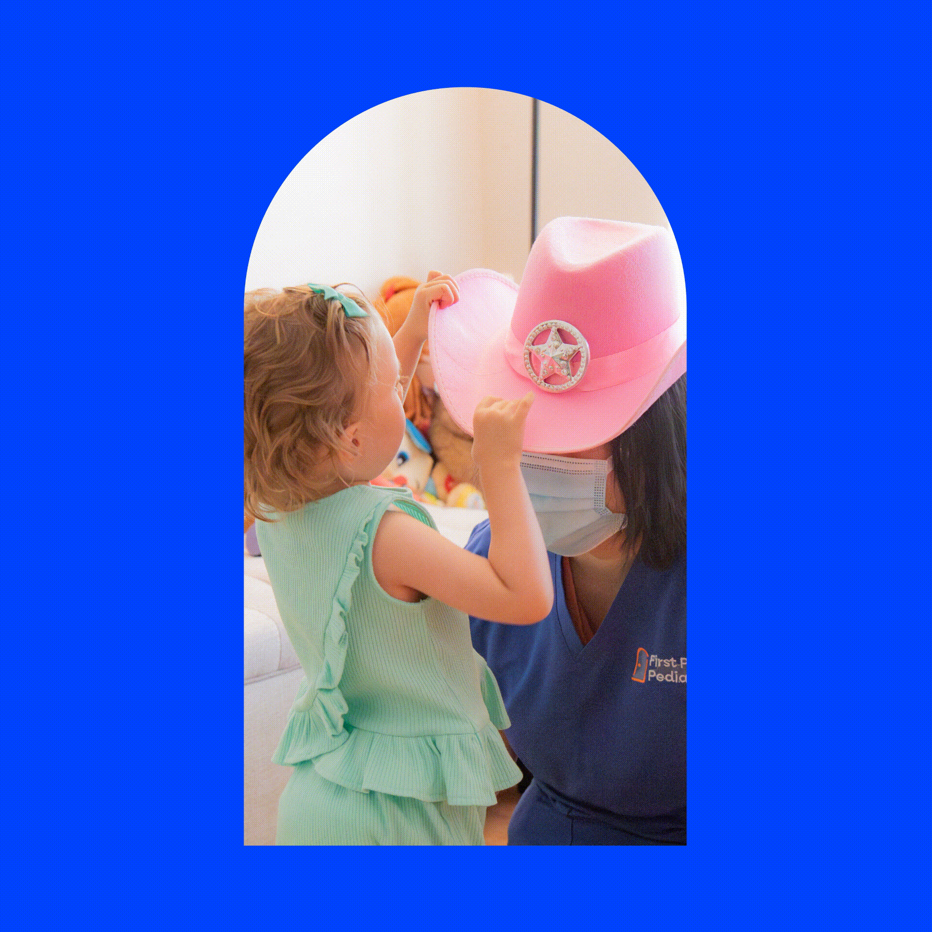 First Place Pediatrics Colors and photography.