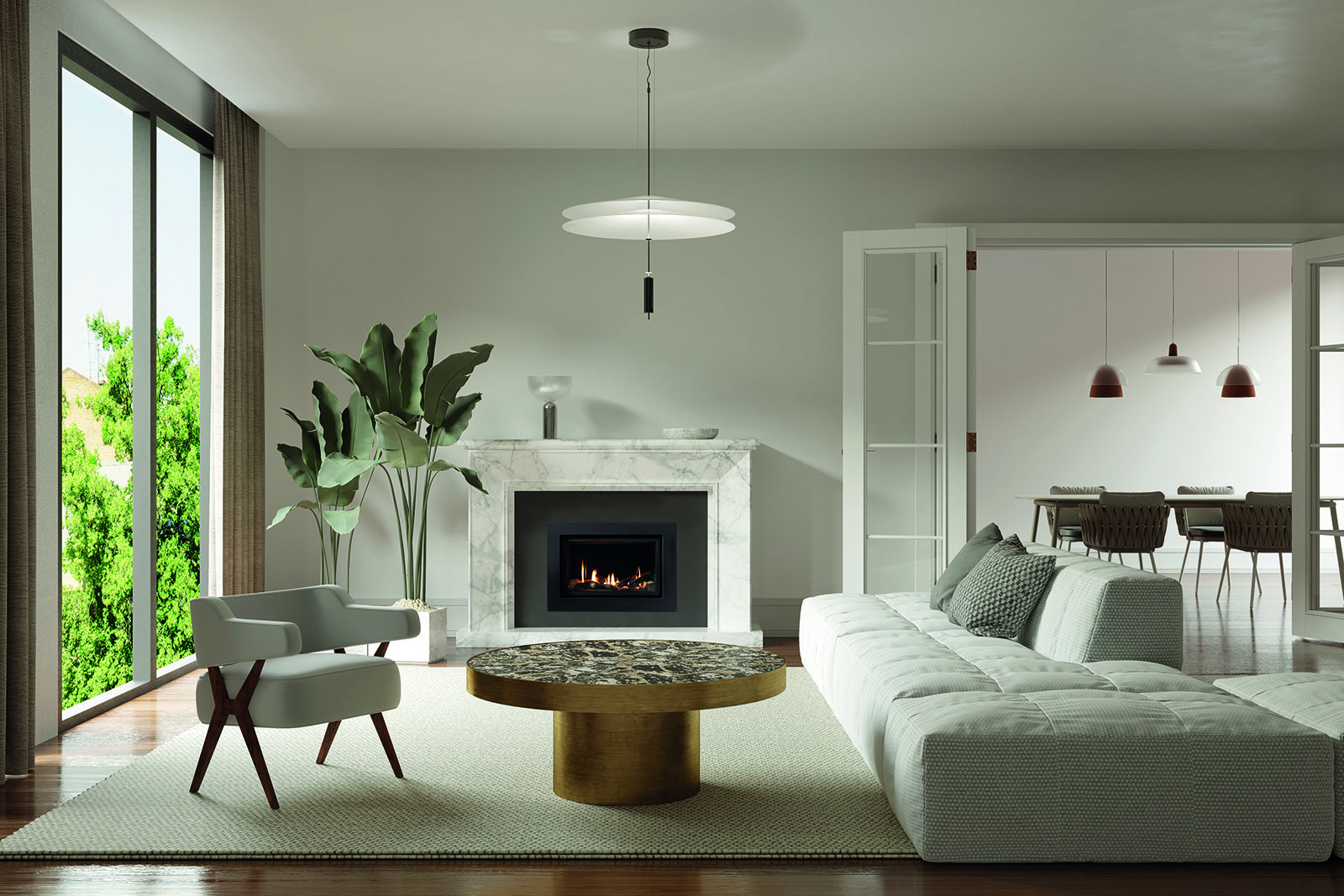 F&H Gas Fires - F6 Standard & Deluxe