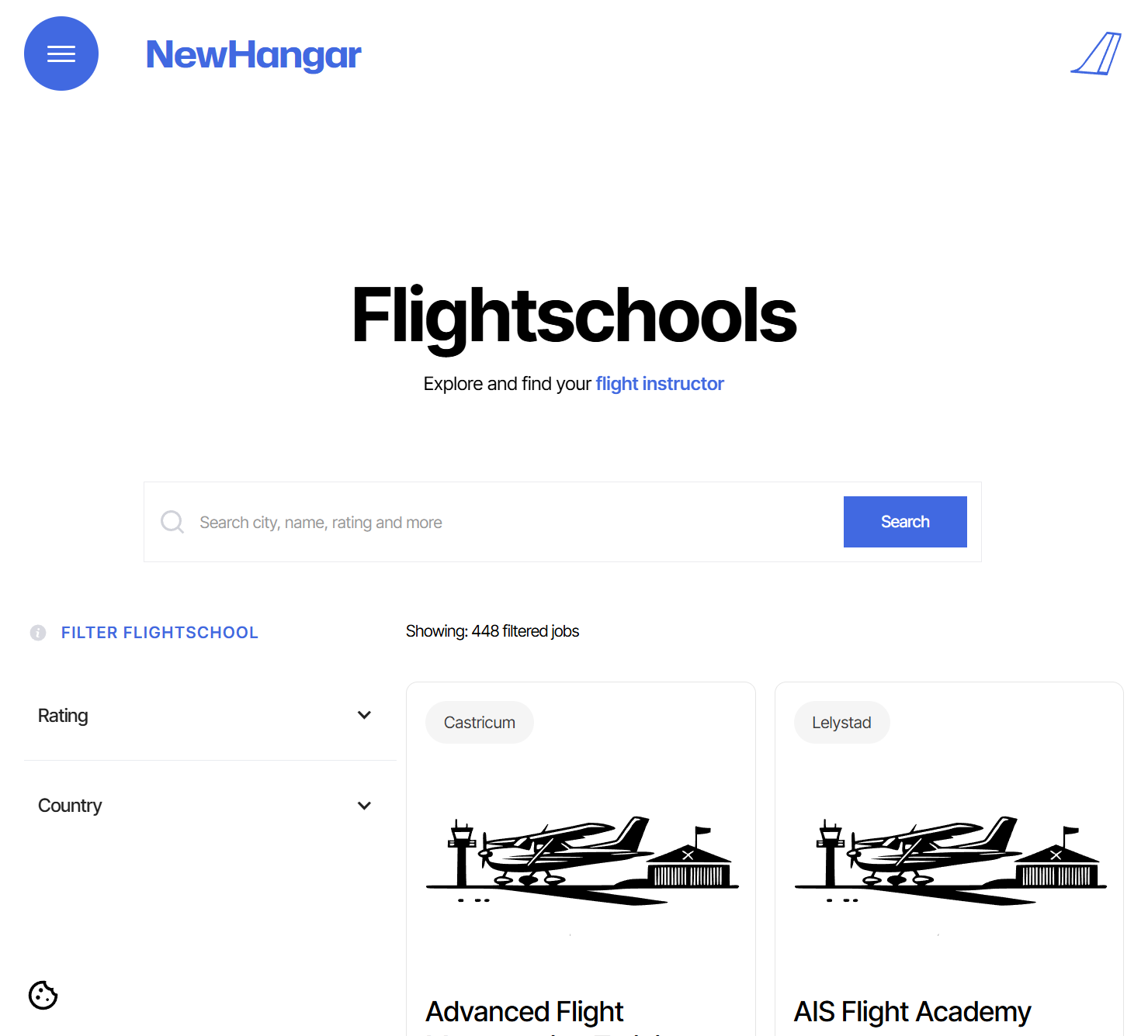 Finding the Perfect Flight School with NewHangar