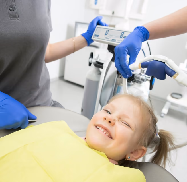 Sedation dentistry equipment icon