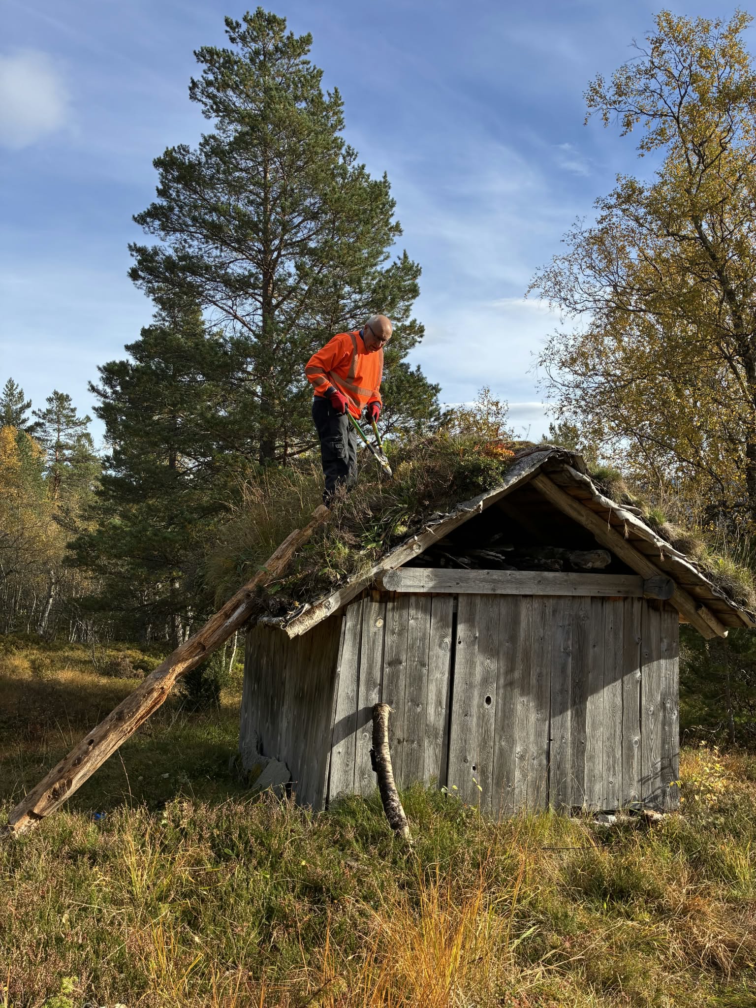 Inge Bjørdal på lisjeløa.
