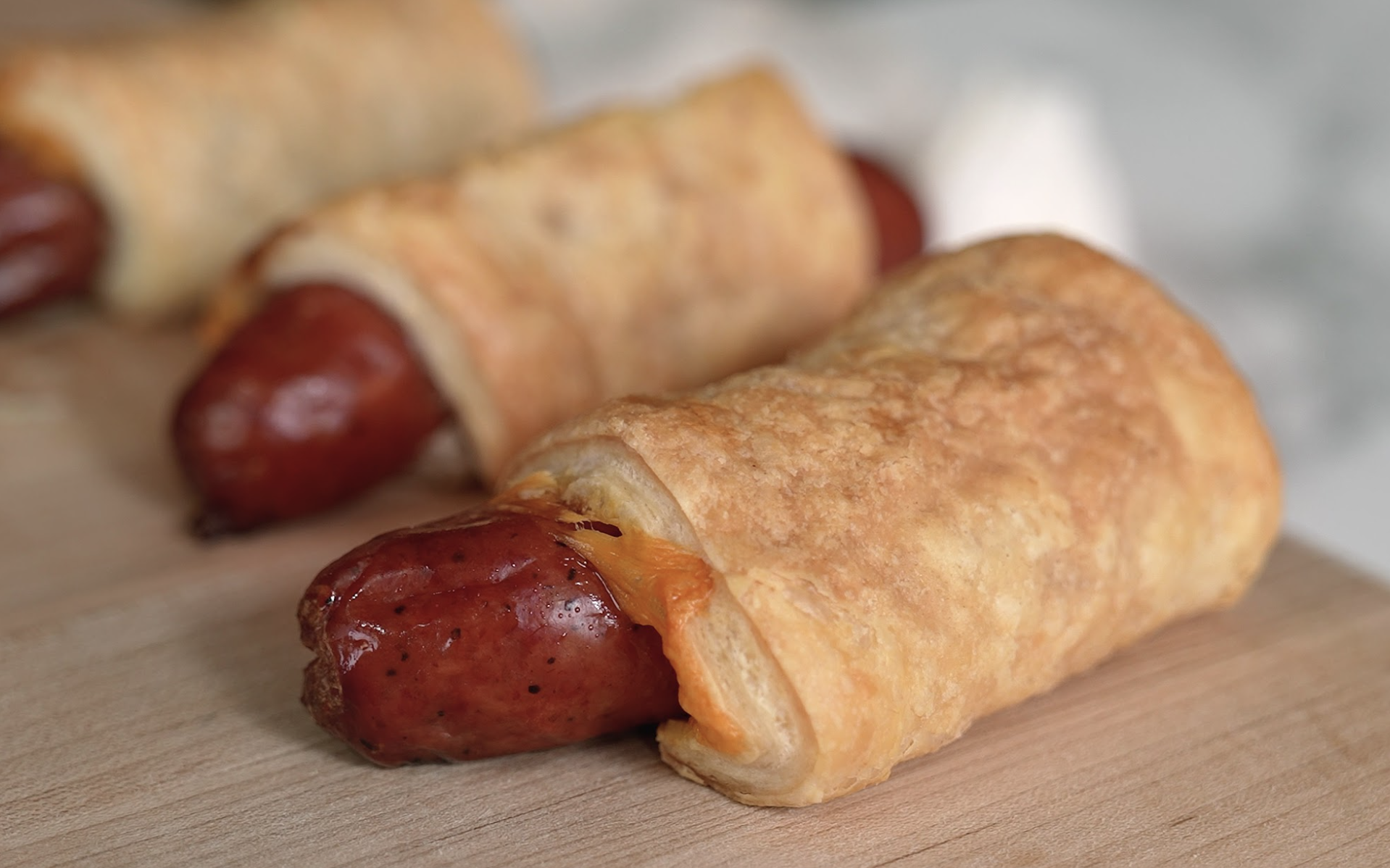 The Easiest Pigs in a Blanket (3 Ingredients)
