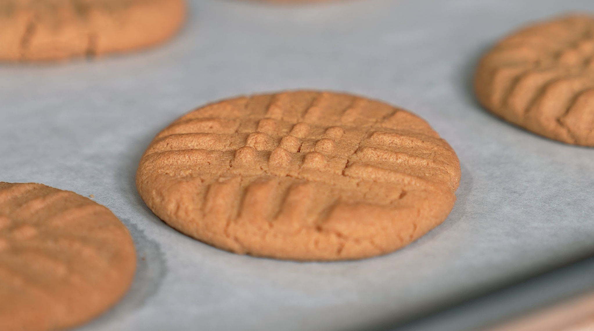 The Easiest Peanut Butter Cookies (3 Ingredients)