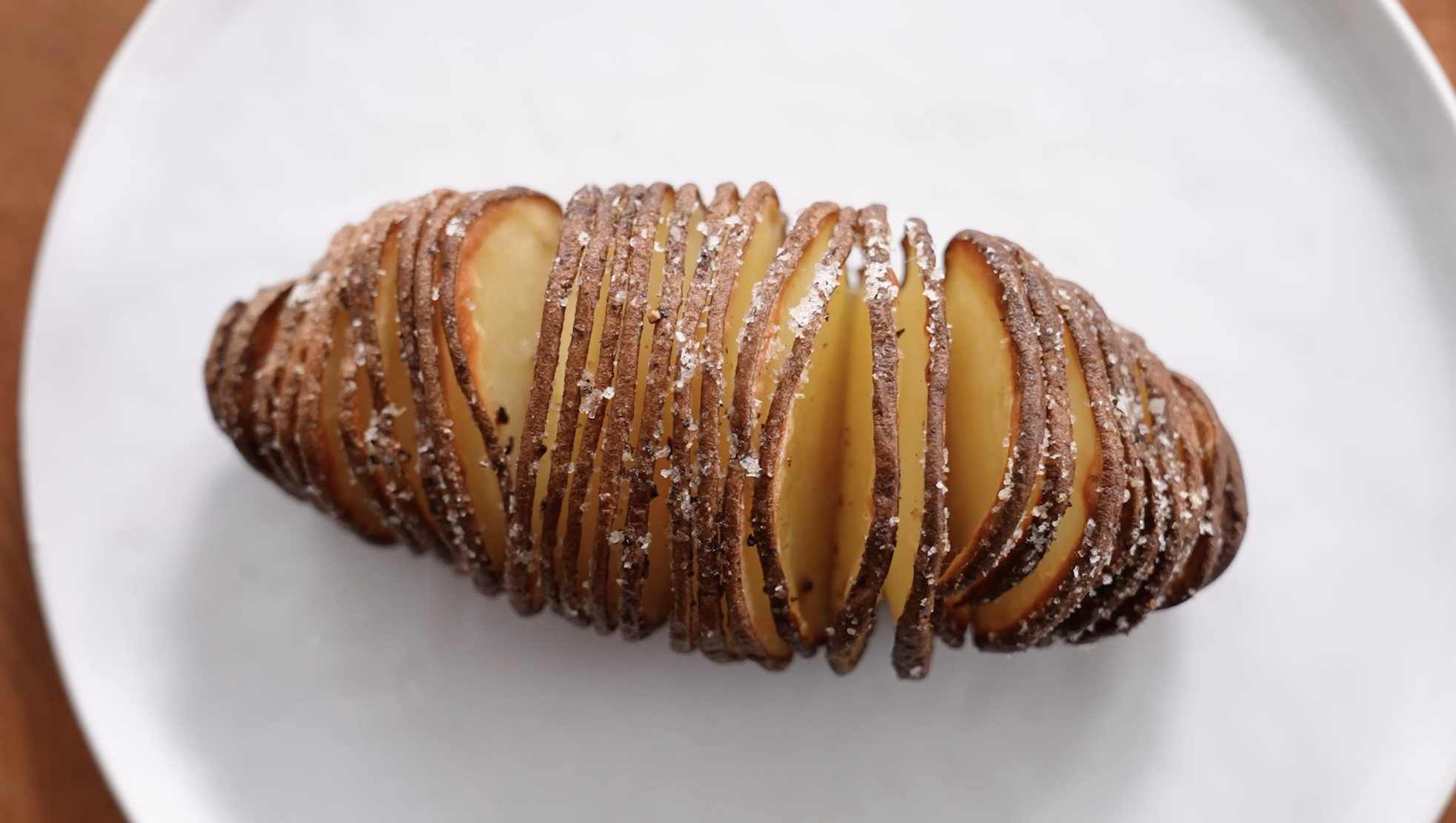 Crispy Hasselback Potatoes 