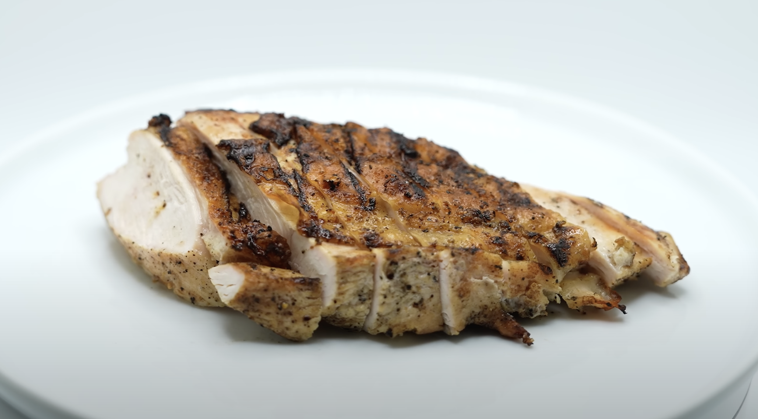 Simple Charcoal Grilled Chicken Breast