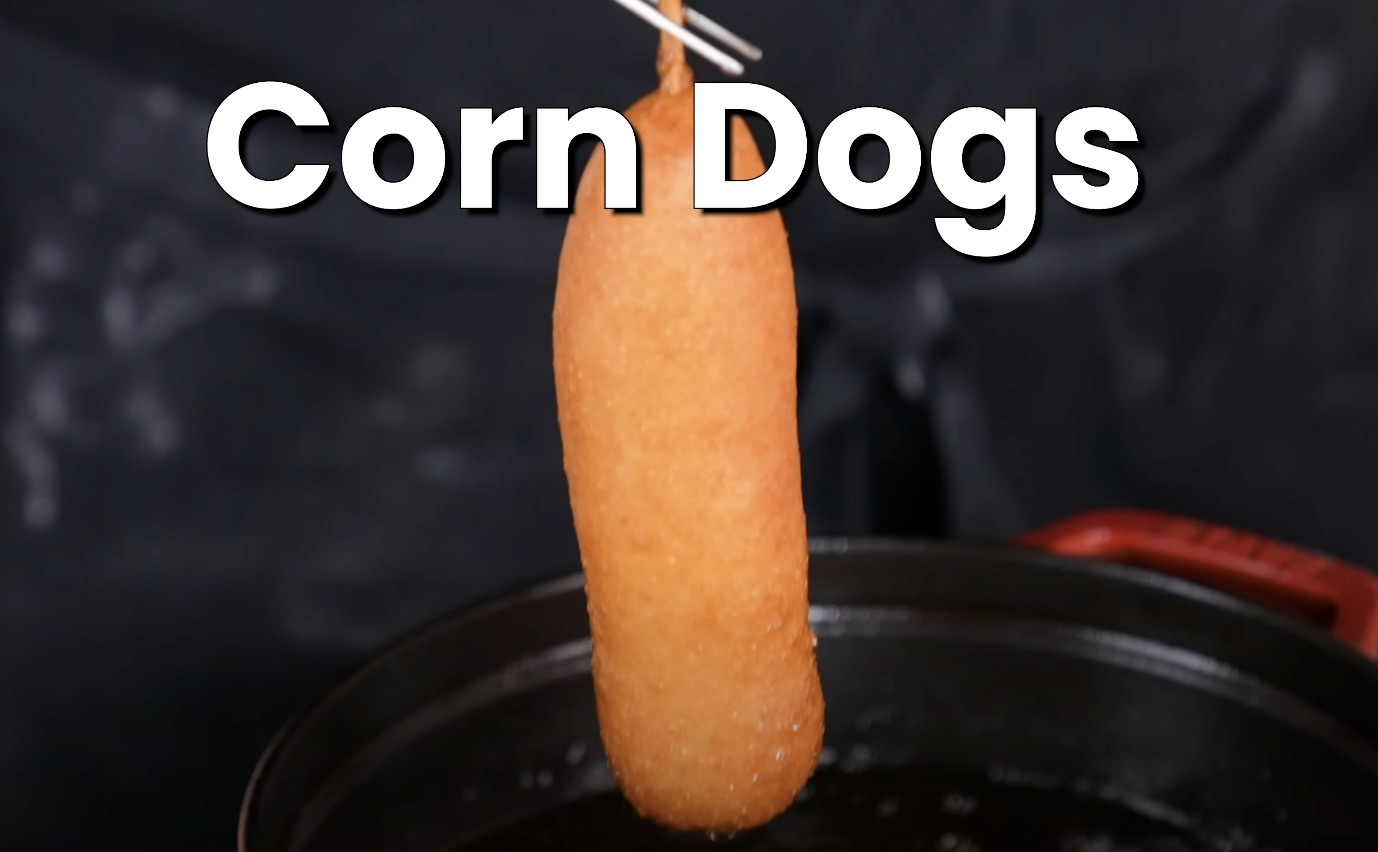 Make Corn Dogs Like a Chef