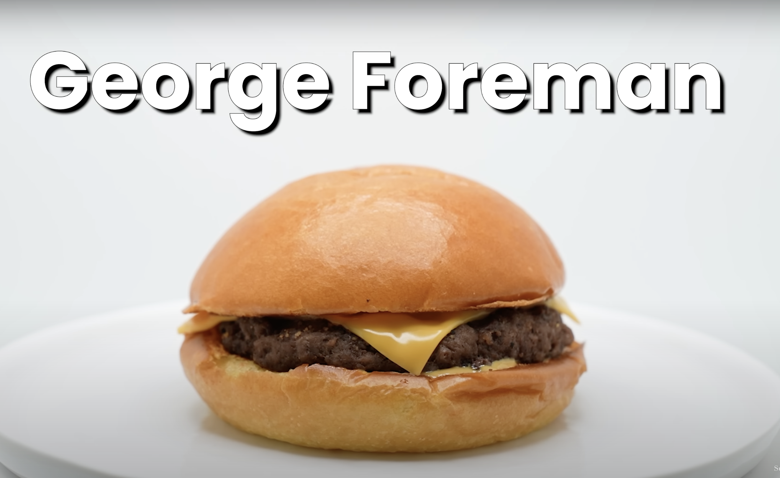 George Foreman Grill Burger