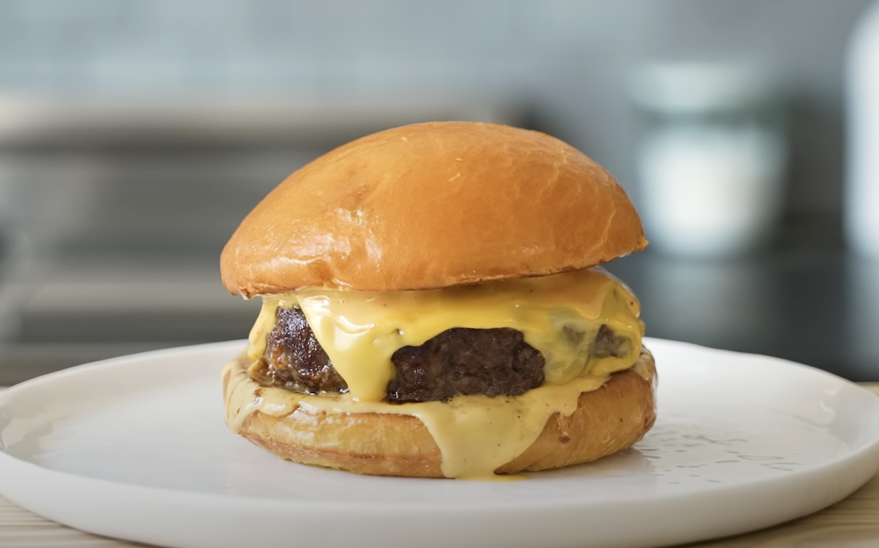 Air Fryer Burger