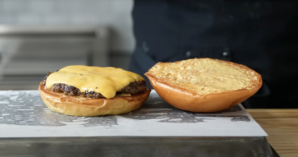 Oklahoma Fried Onion Smash Burger