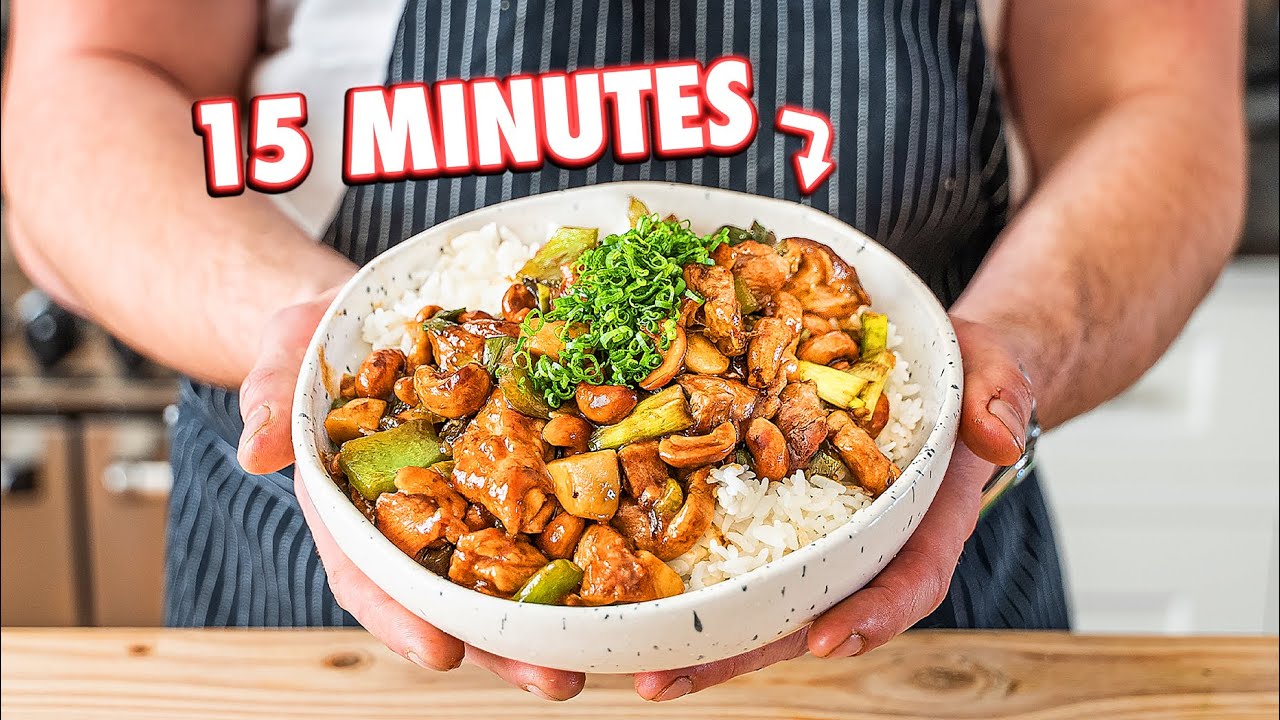 The 15 Minute Cashew Chicken At Home