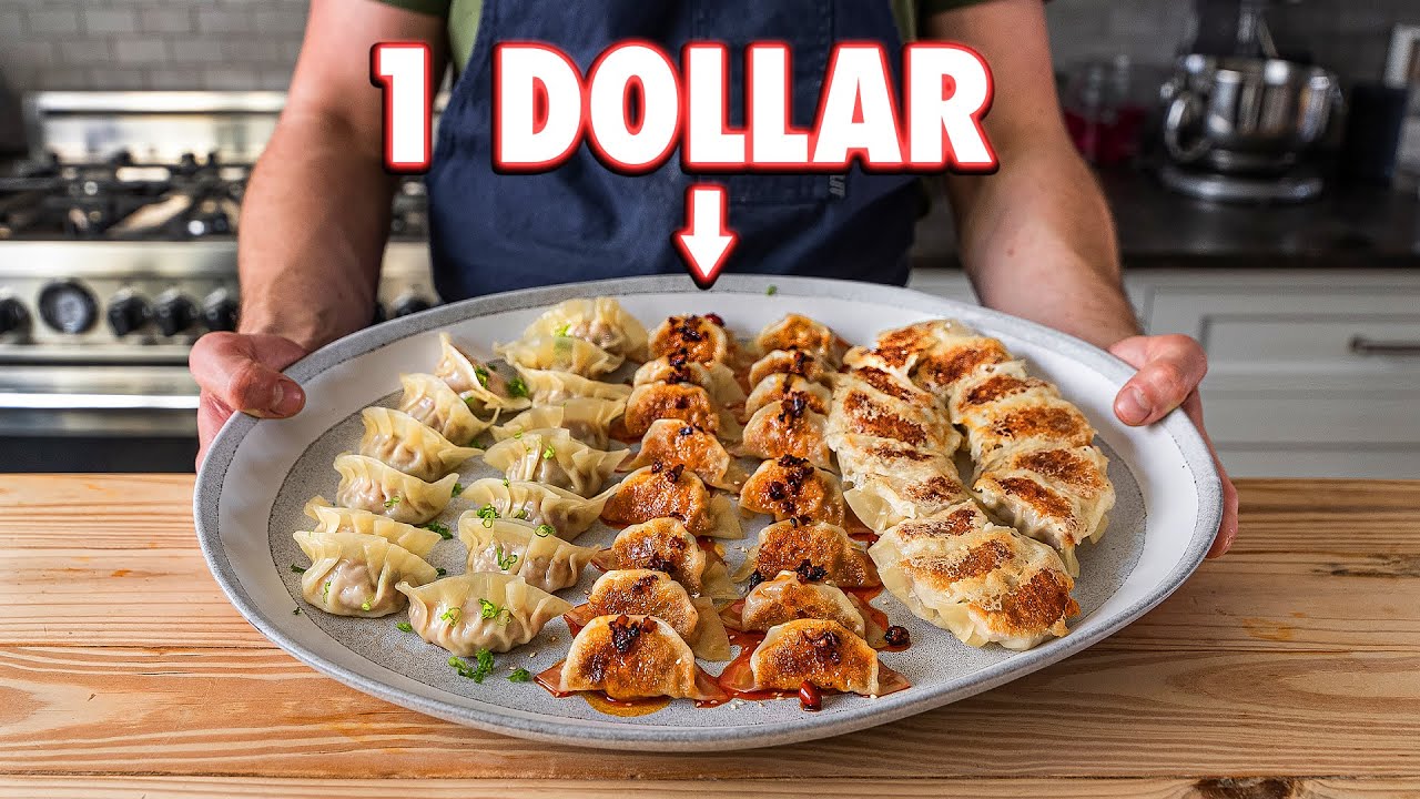 1 Dollar Dumplings (3 Ways) 