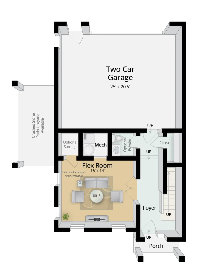 The Cedar: Ground Floor