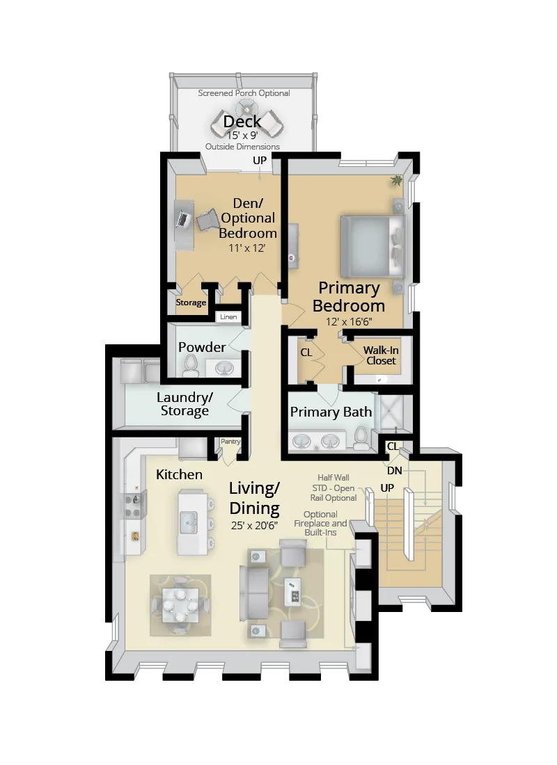 The Pine: First Floor