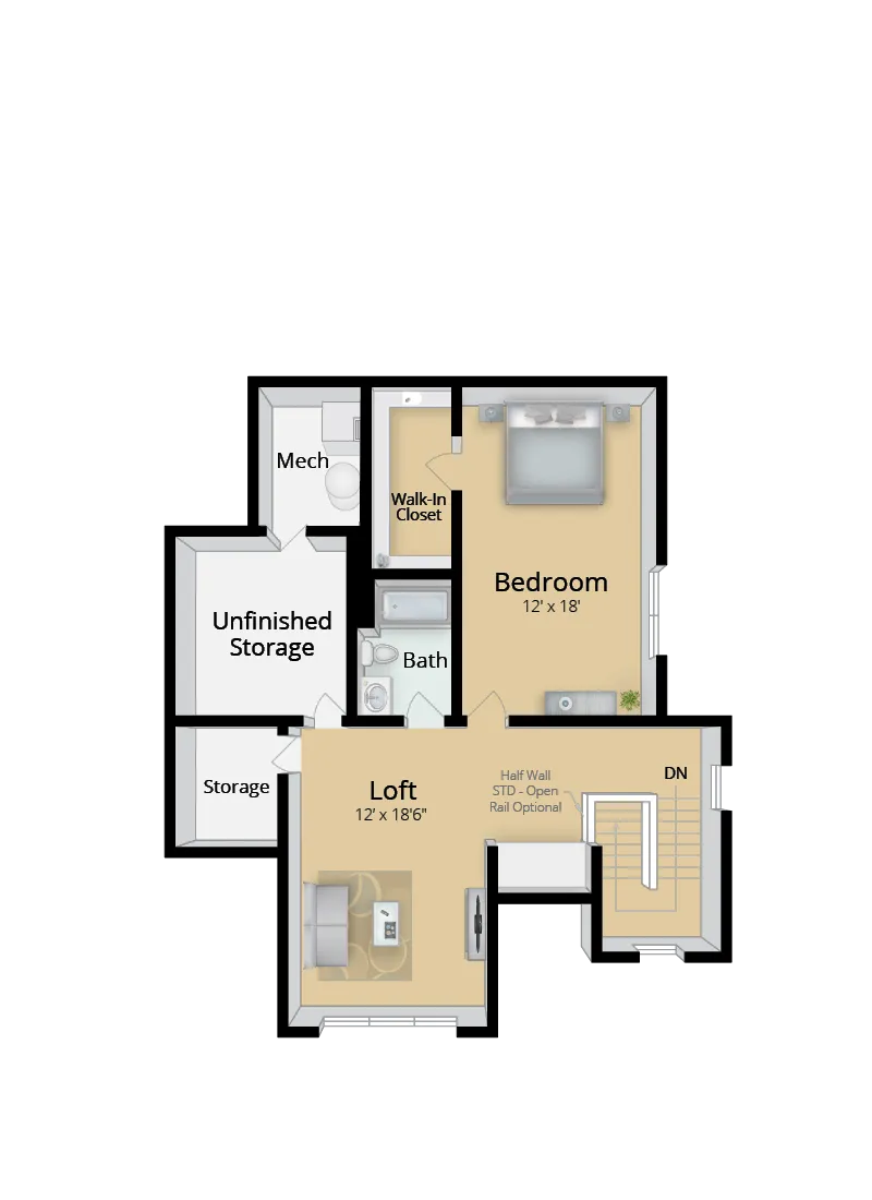 The Pine: Second Floor