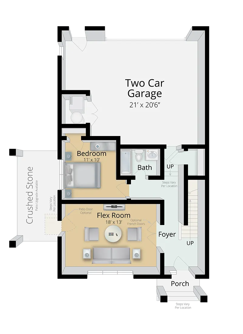 The Chestnut: Ground Floor