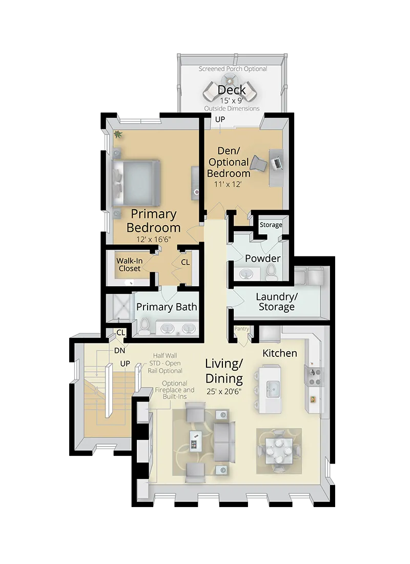 The Pine: First Floor