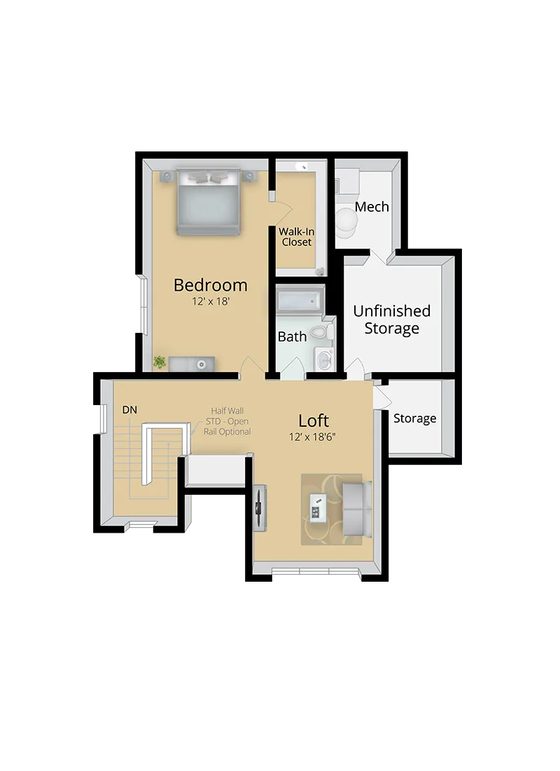 The Pine: Second Floor