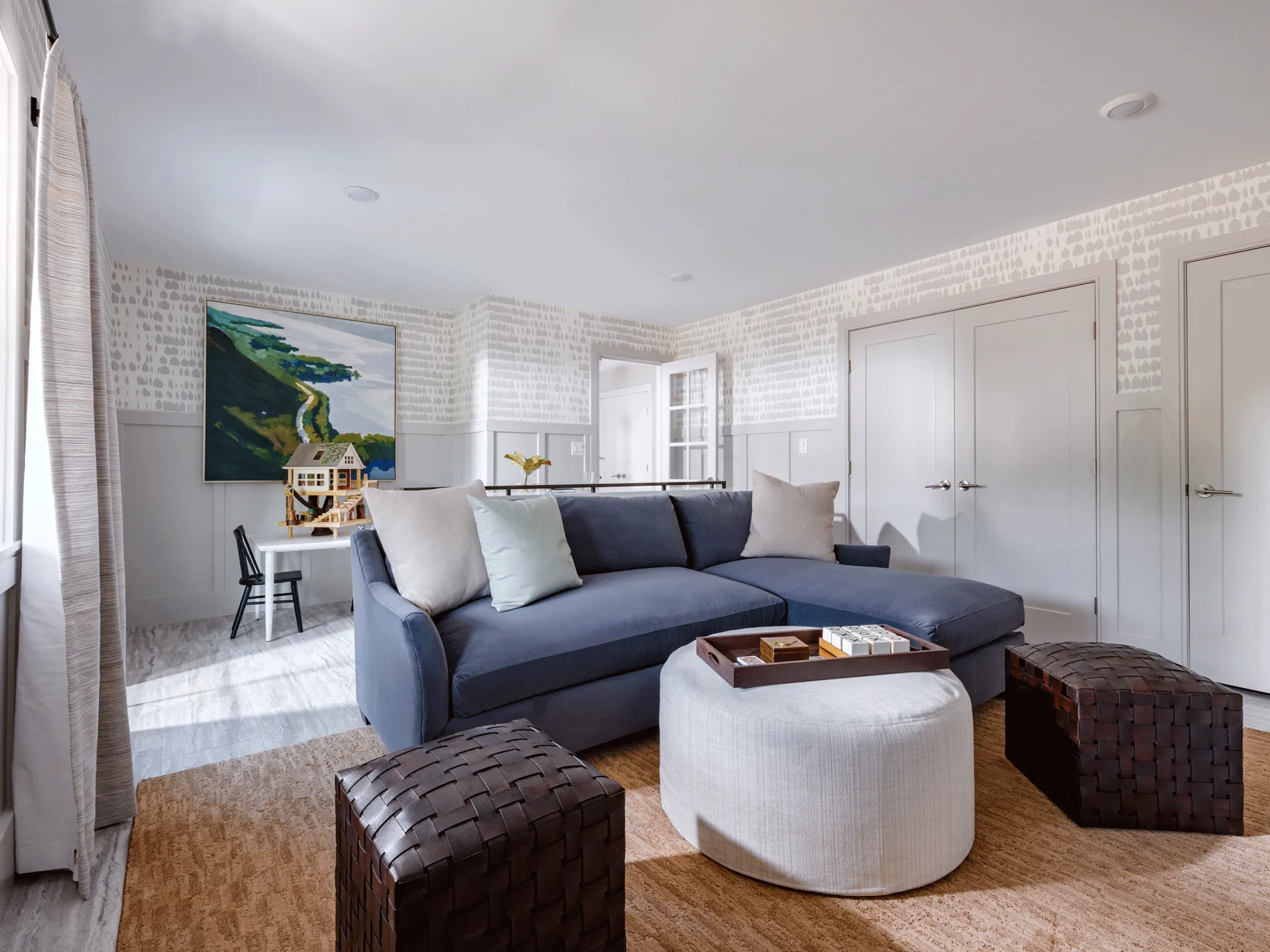 Flex Room/ Den Lower level in the Birch at Larkwood in Raynham MA