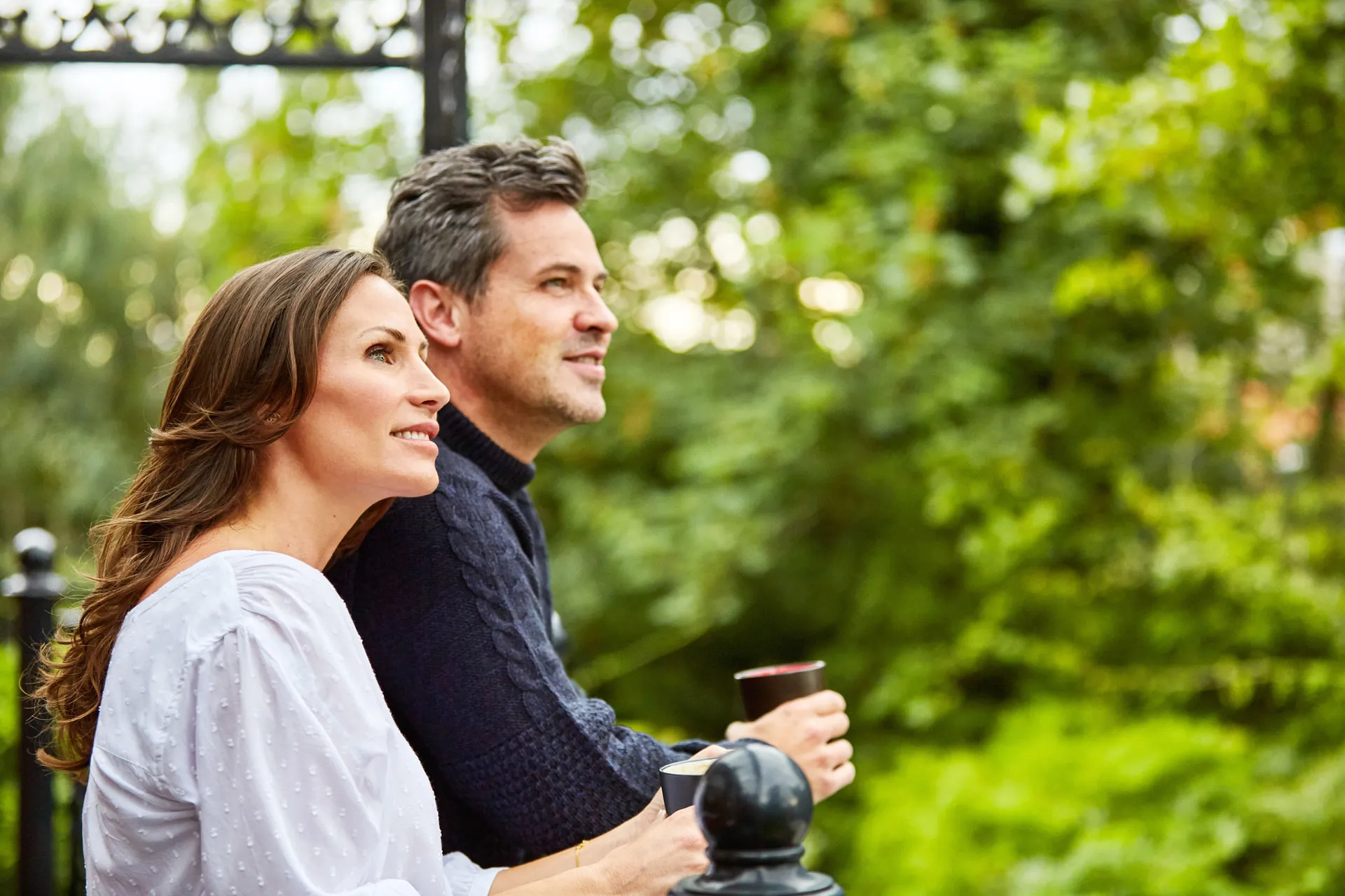 Private Outdoor Space in Thorndike Development homes