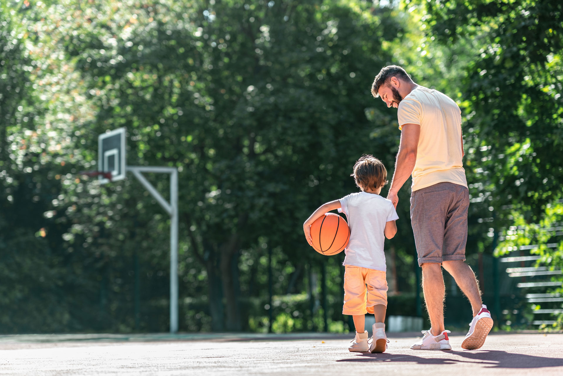 Parks and half-court basketball at Alden's Reach in Plymouth MA