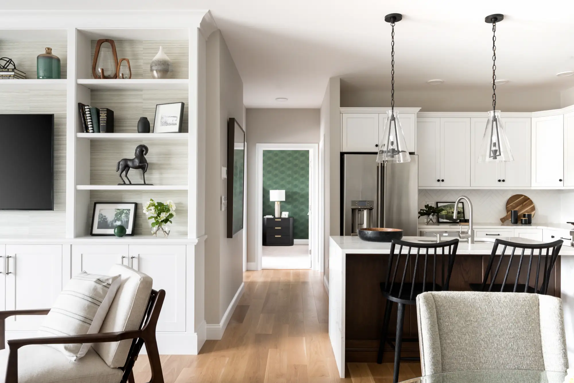 Elm Mod townhome interior at Larkwood in Raynham MA