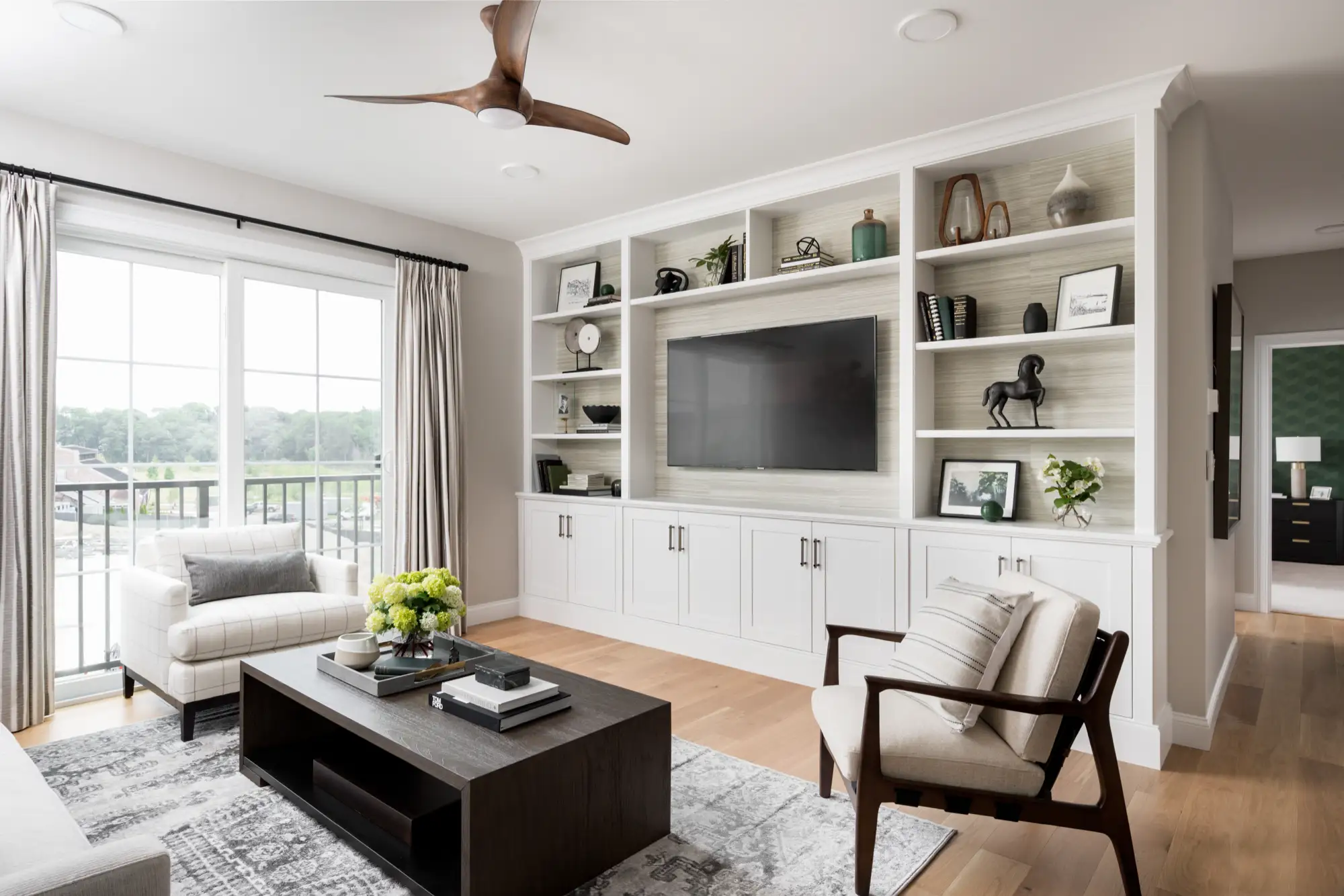 Elm Mod townhome interior at Larkwood in Raynham MA