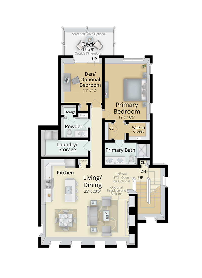 The Pine: First Floor