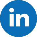 The logo of LinkedIn.