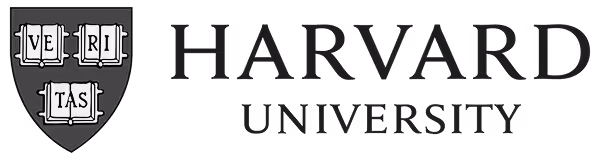 The logo of Harvard University