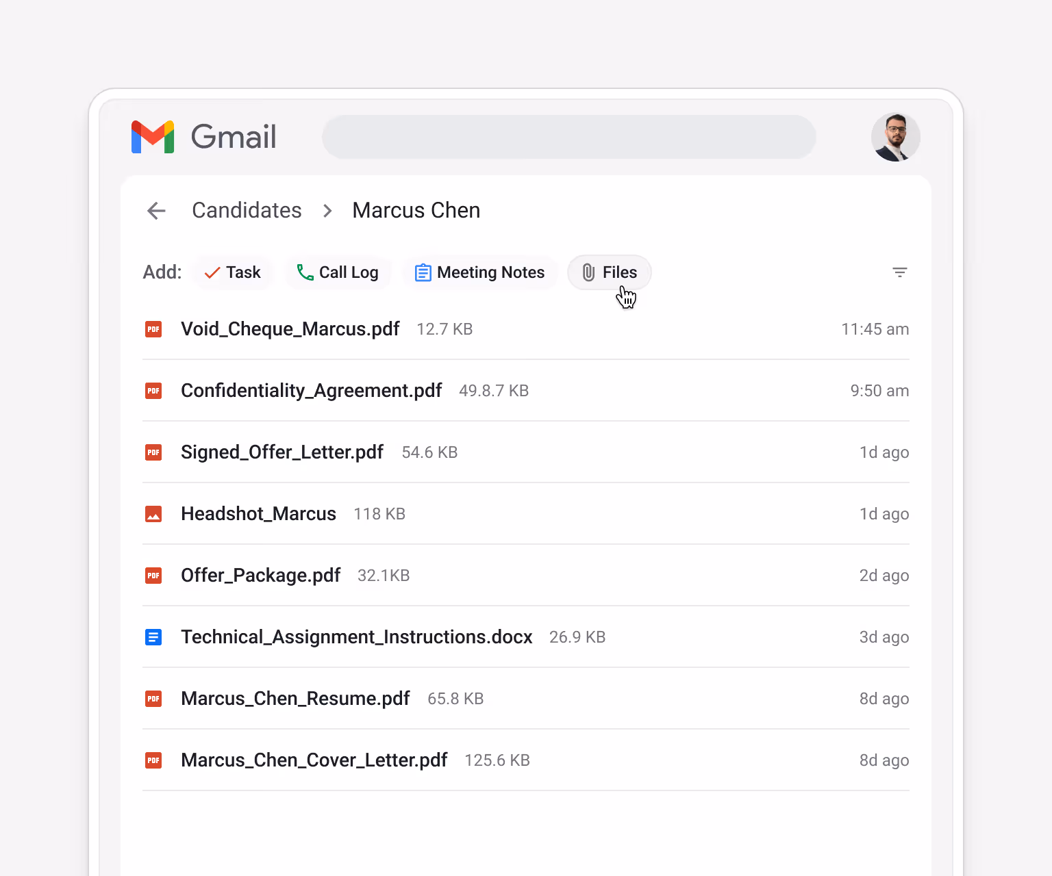 Streak Candidates pipeline (72 total, Applied: 12, Recruiter Screen: 24, Technical Assessment: 3) with AI Autofill populating the "Earliest Start Date" column — Sarah Kim Jul 14, Marcus Chen Aug 3, Emily Davis Jun 30, Daniel Park Jul 7