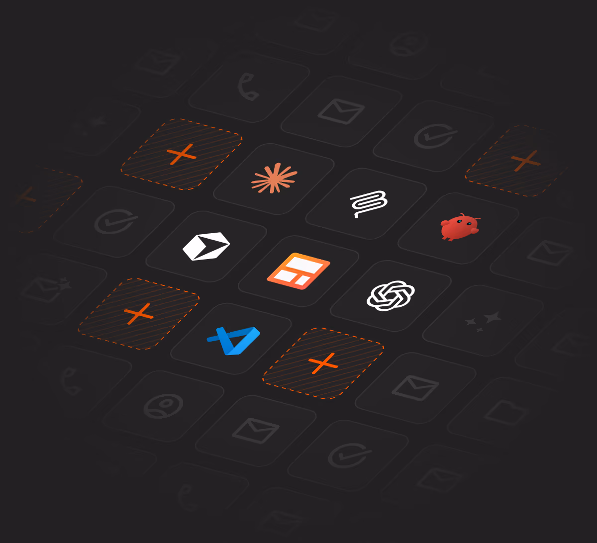 Streak logo surrounded by logos of MCP-compatible AI tools like Claude, ChatGPT, Cursor, and VS Code.