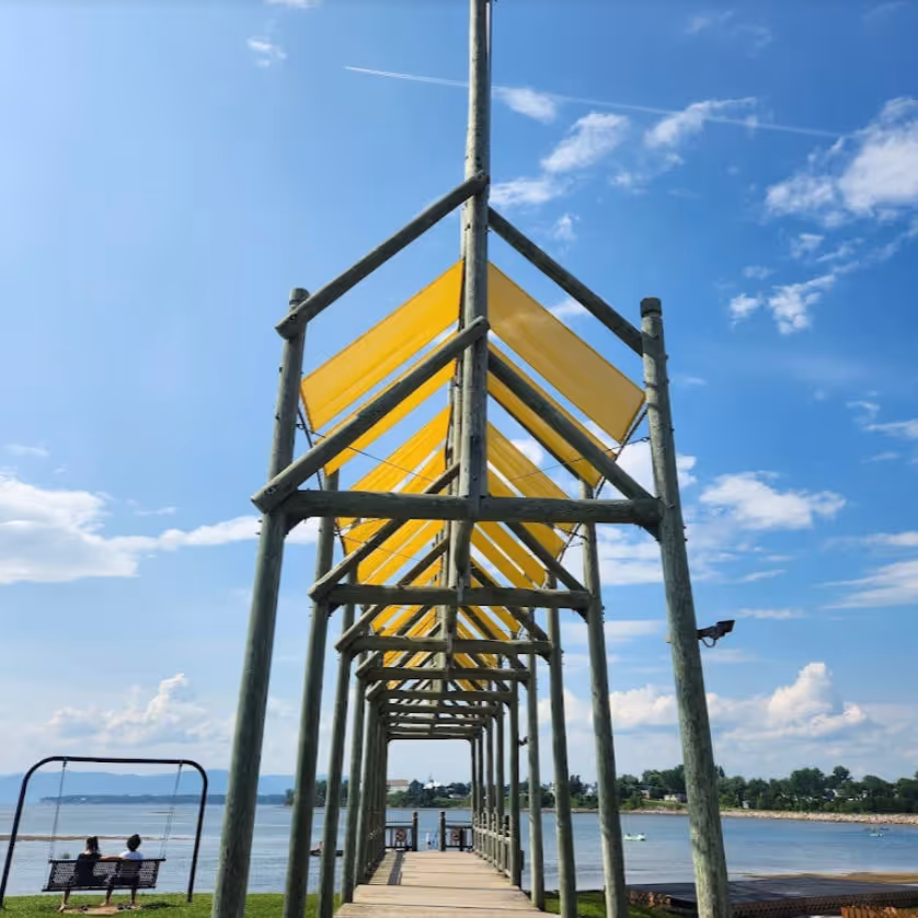 Actividades acuáticas del parque de la Pointe Taylor