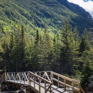Lac aux Américains - Parc national de la Gaspésie