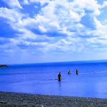 Strand im Parc des Horizons