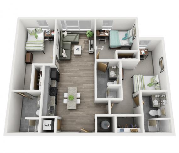 C1 Floor Plan
