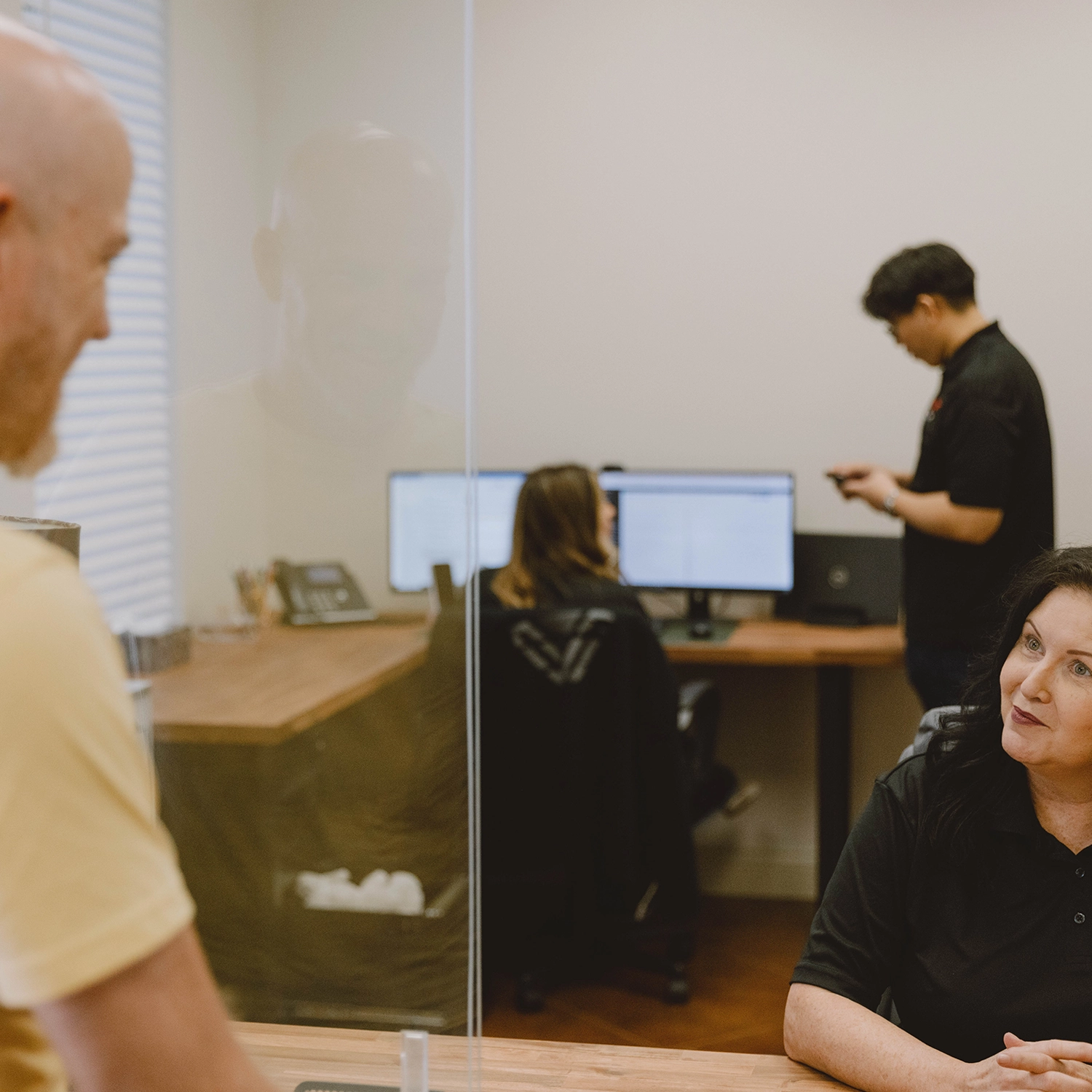Vital Integrators security team at work in the office