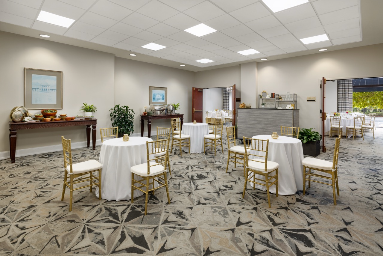 Riverfront Prefunction with banquet seating