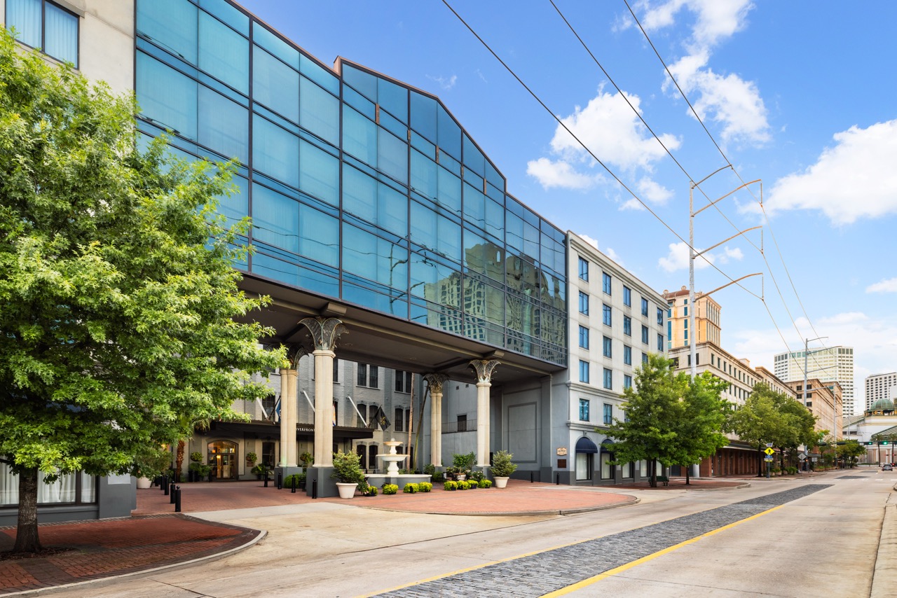 Riverfront front entrance Exterior during Daytime