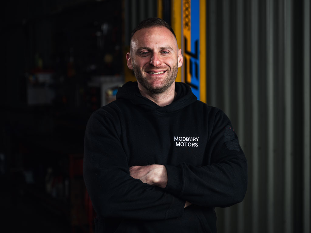 Chris Rinaldi, owner of Modbury Motors