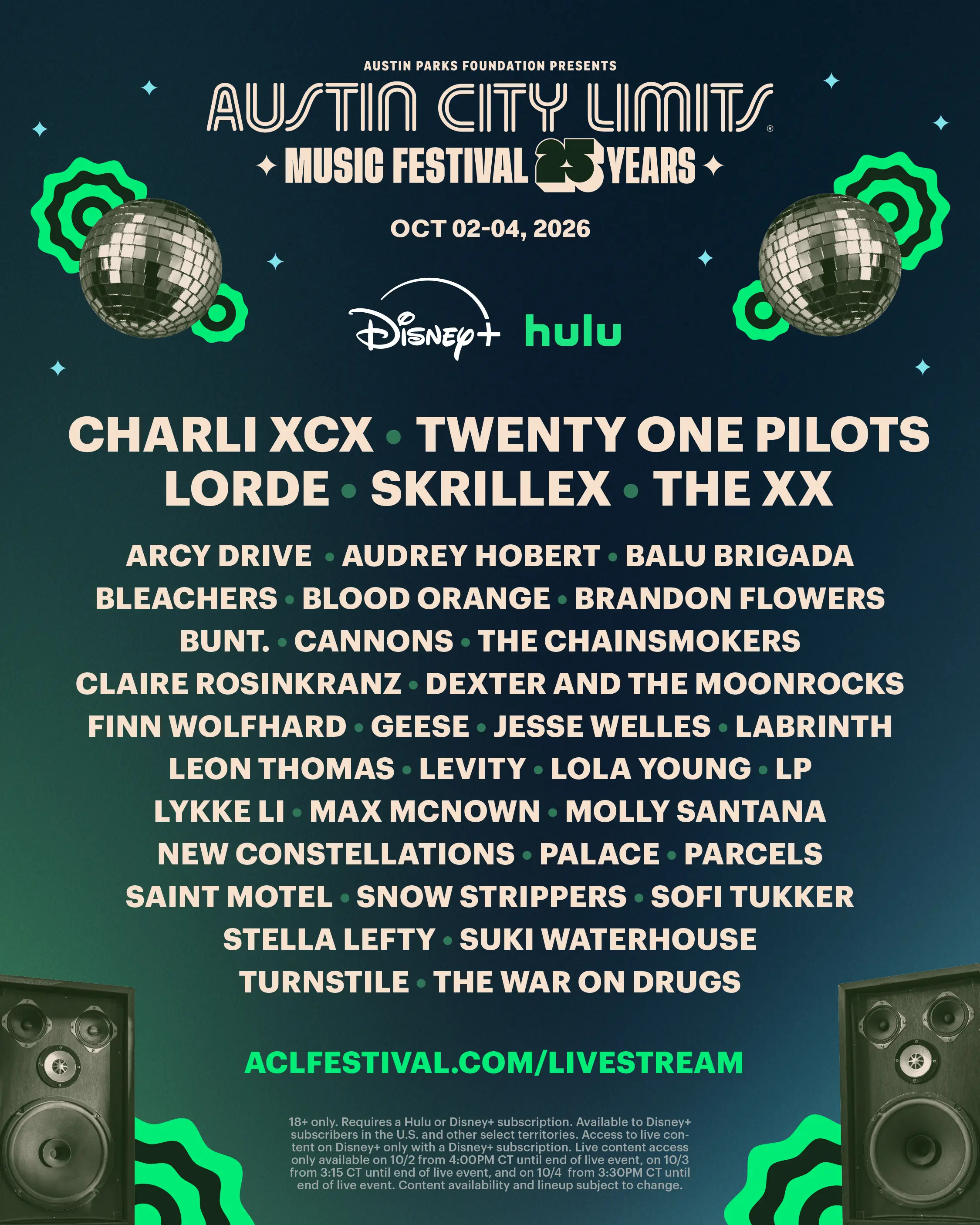 ACL Music Fest poster