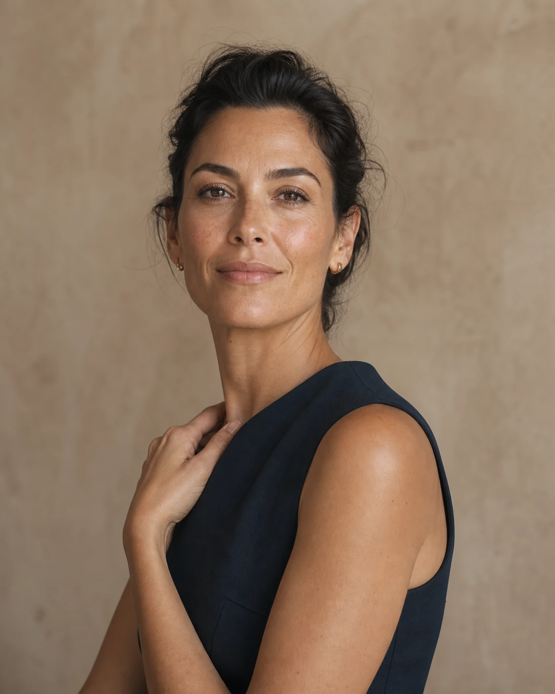 Natural editorial portrait