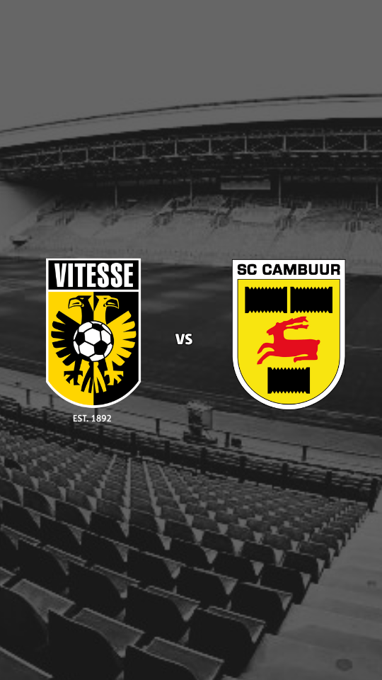 Vitesse - SC Cambuur