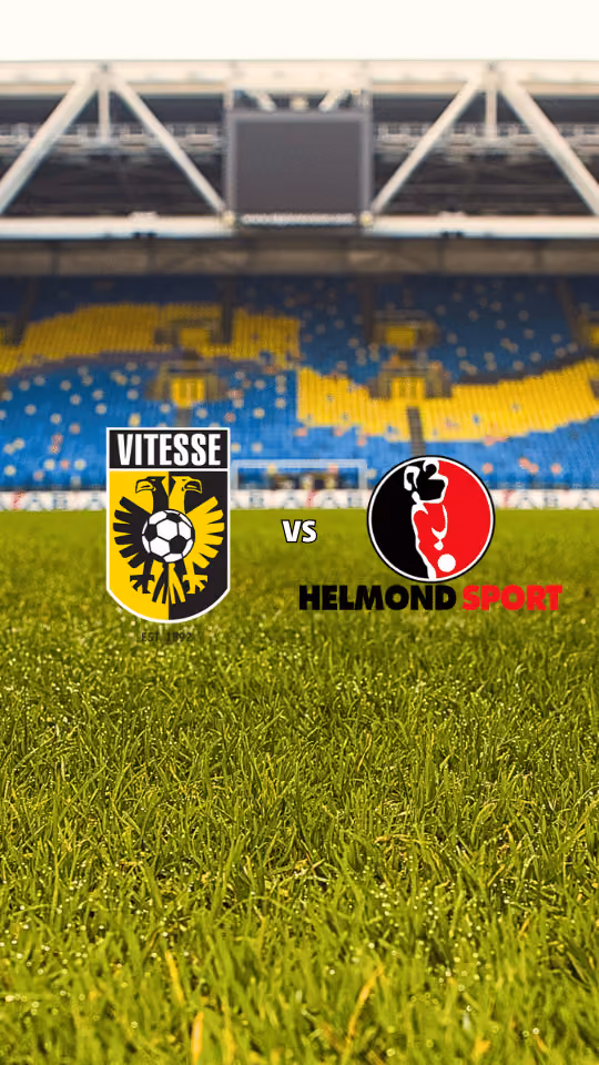 Vitesse - Helmond Sport