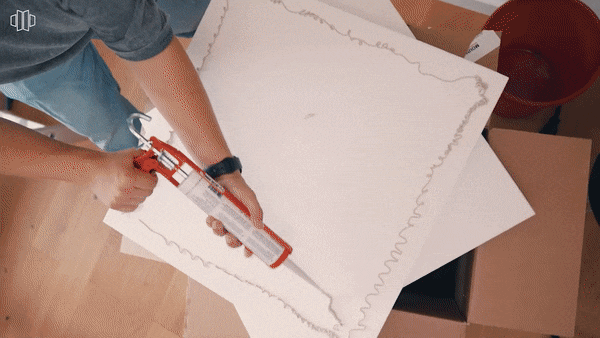 Montage von Absorbern