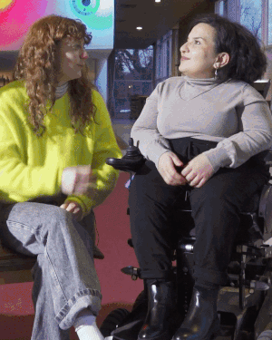 Zusammenschnitt vom lachenden Team