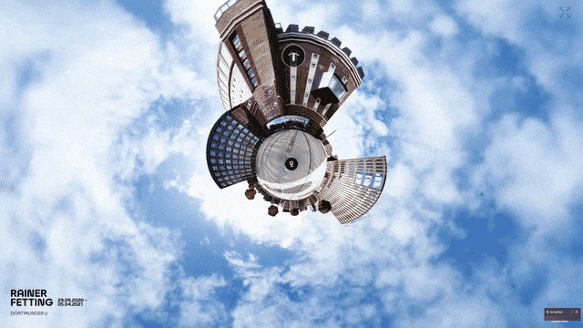 Thumbnail zum Case 360° Ausstellung Rainer Fetting im Dortmunder U