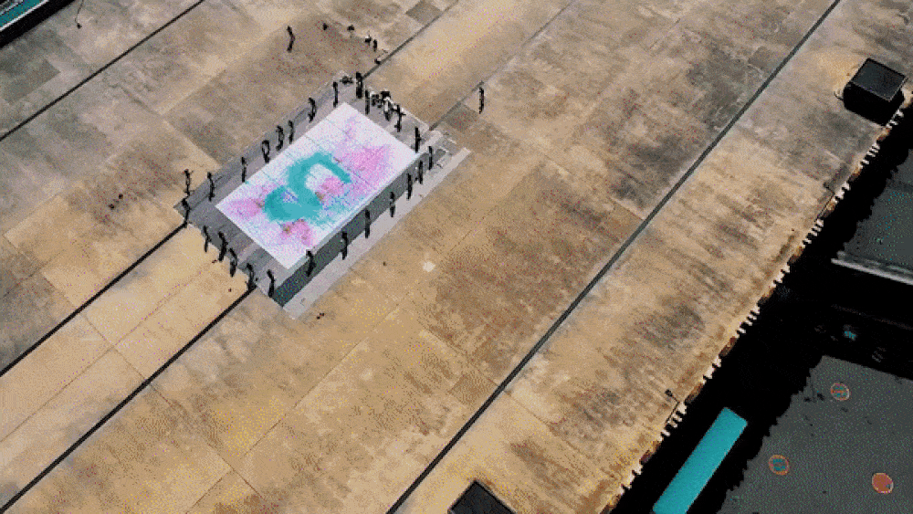 Einmalige Live-Performance wird effektiver Trailer für Messestand auf der ORGATEC